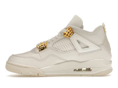 Jordan 4 Retro Metallic Gold (Women's)