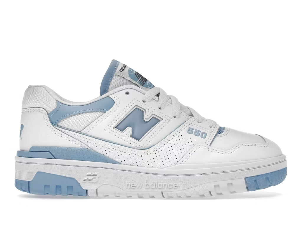 New Balance 550 UNC White Dusk Blue (Women's)