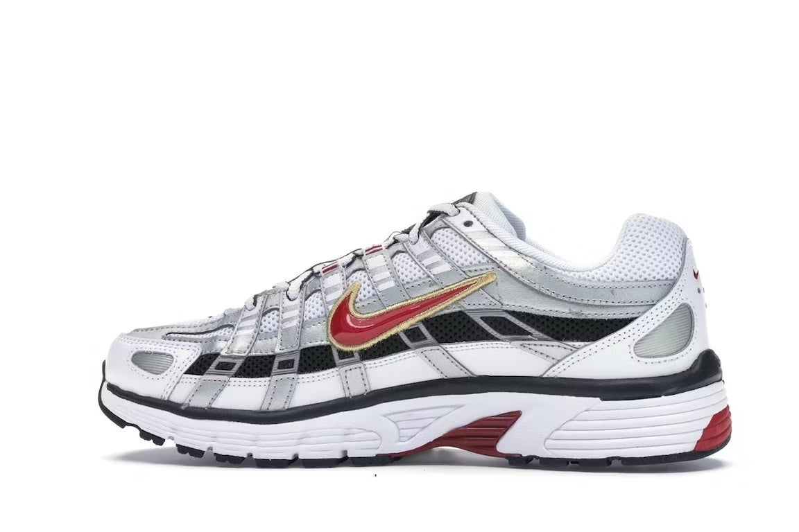 Nike P-6000 White Gold Red (Women's)