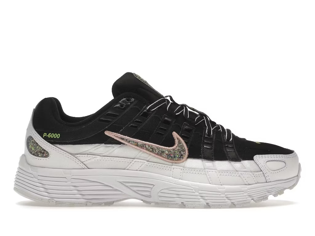 Nike P-6000 SE Black Multi-Color White (Women's)