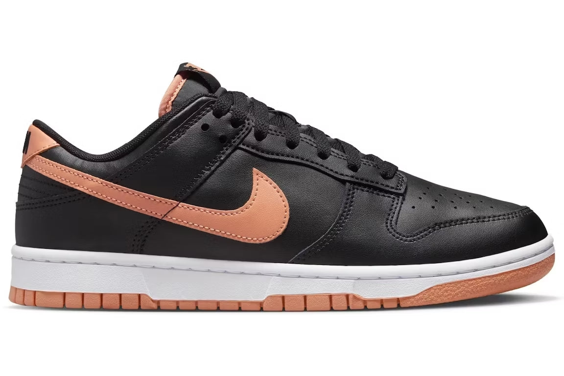 Nike Dunk Low Black Amber Brown