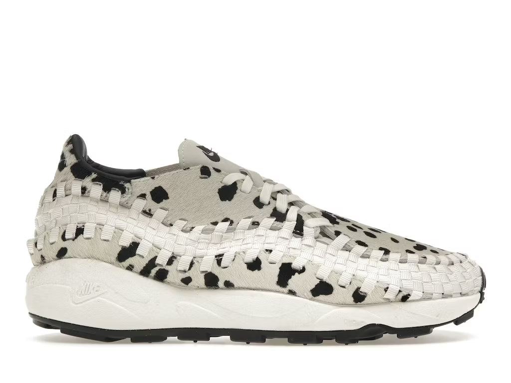 Nike Air Footscape Woven PRM White Cow Print (Women's)