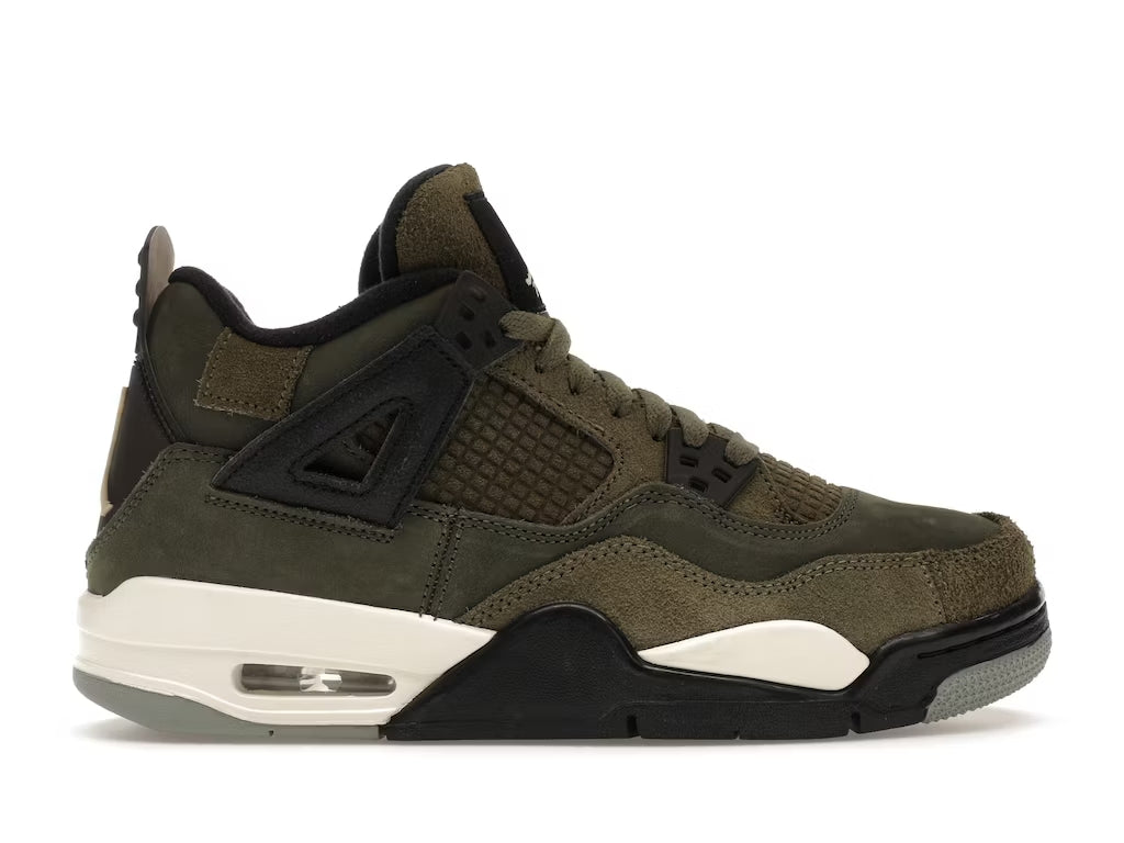 Jordan 4 Retro SE Craft Medium Olive (Grade School)