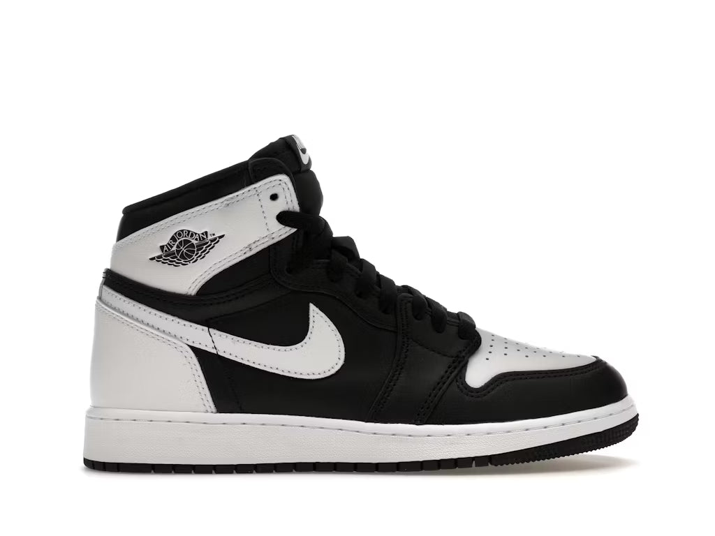 Jordan 1 Retro High OG Black White (Grade School)