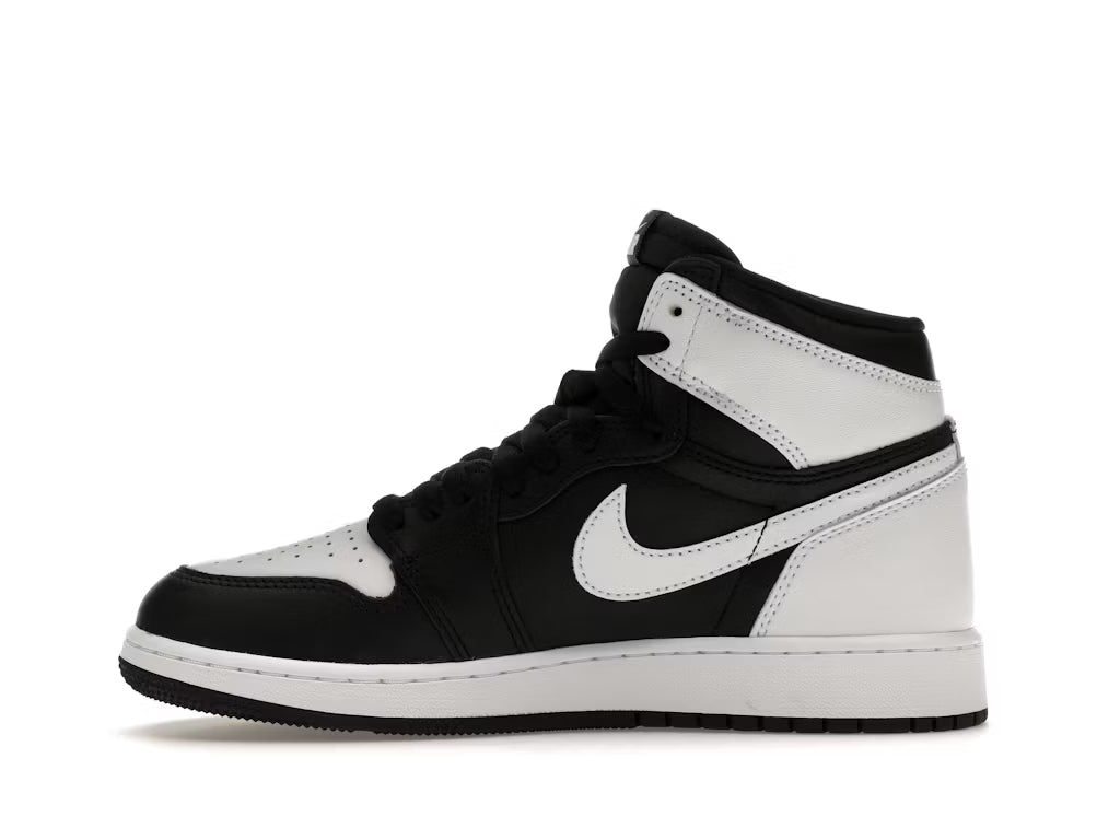 Jordan 1 Retro High OG Black White (Grade School)