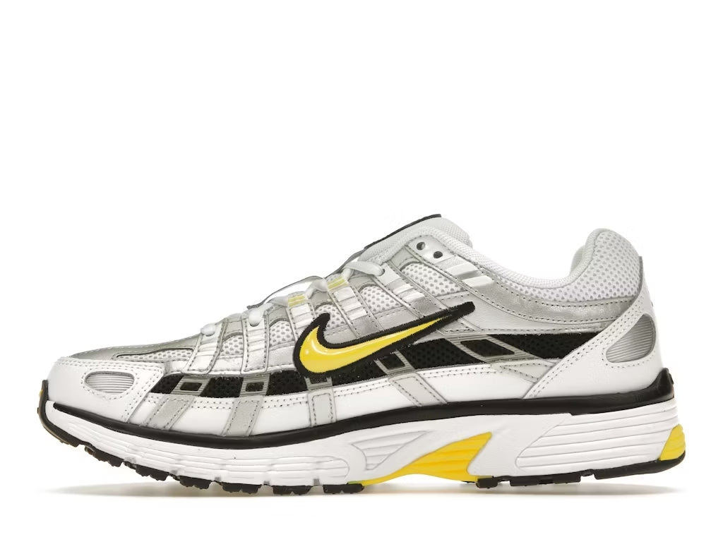 Nike P-6000 Metallic Platinum Opti Yellow (Women's)