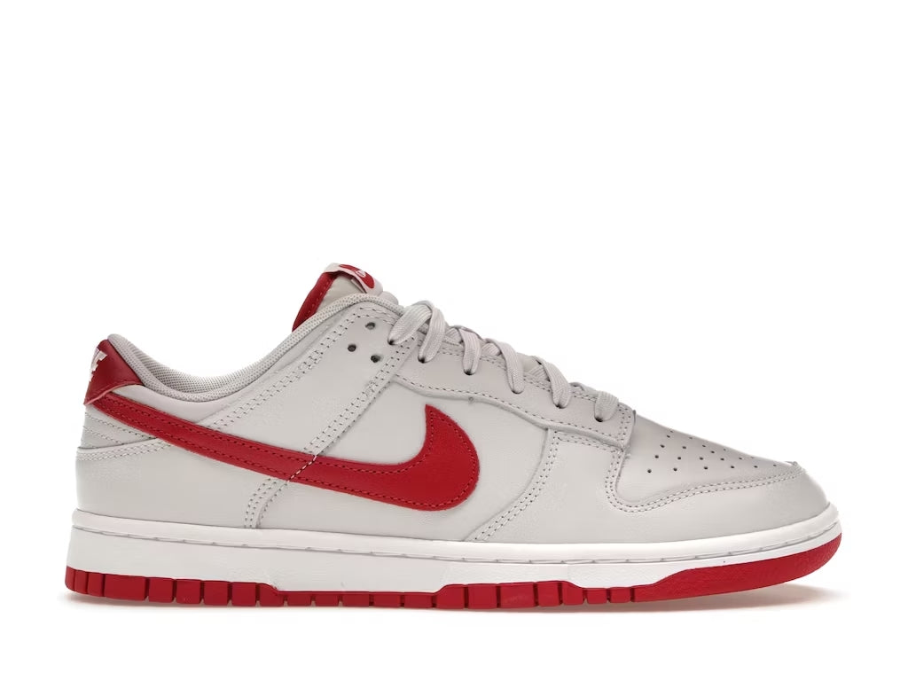 Nike Dunk Low Vast Grey Varsity Red