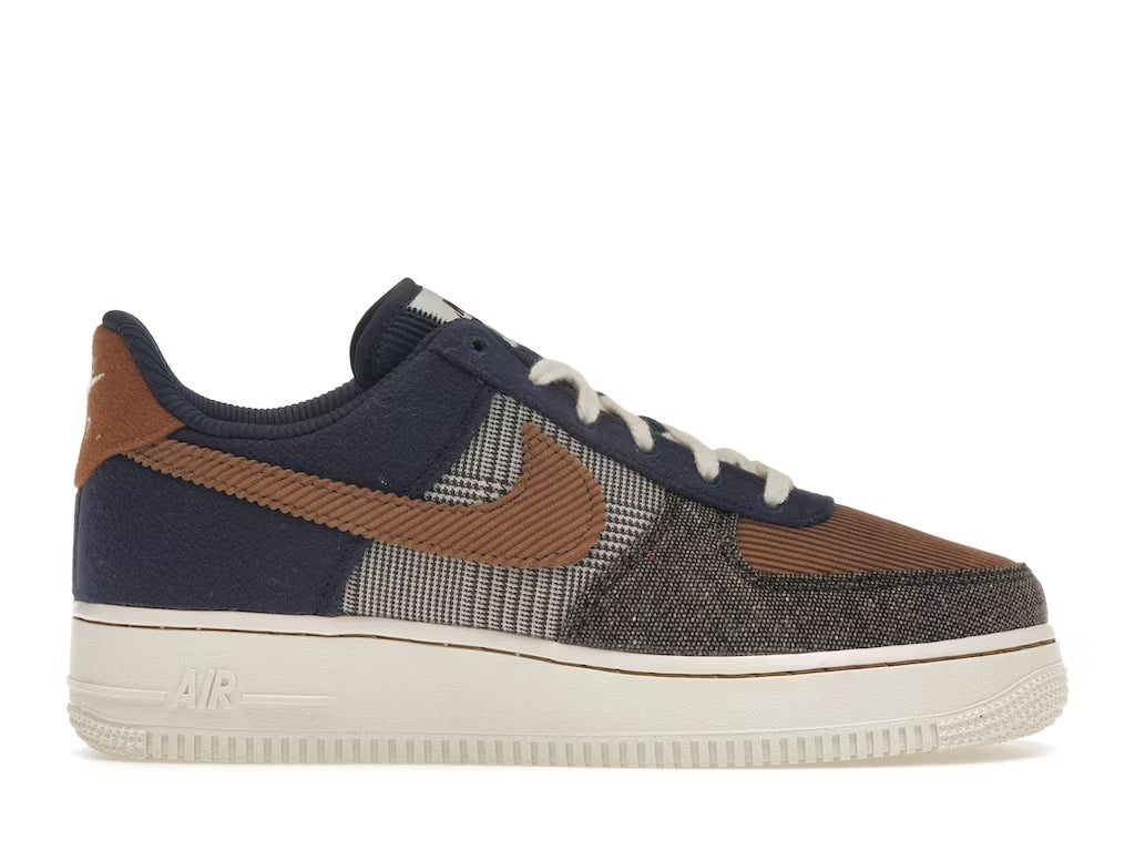 Nike Air Force 1 Low '07 PRM Tweed Midnight Navy Corduroy