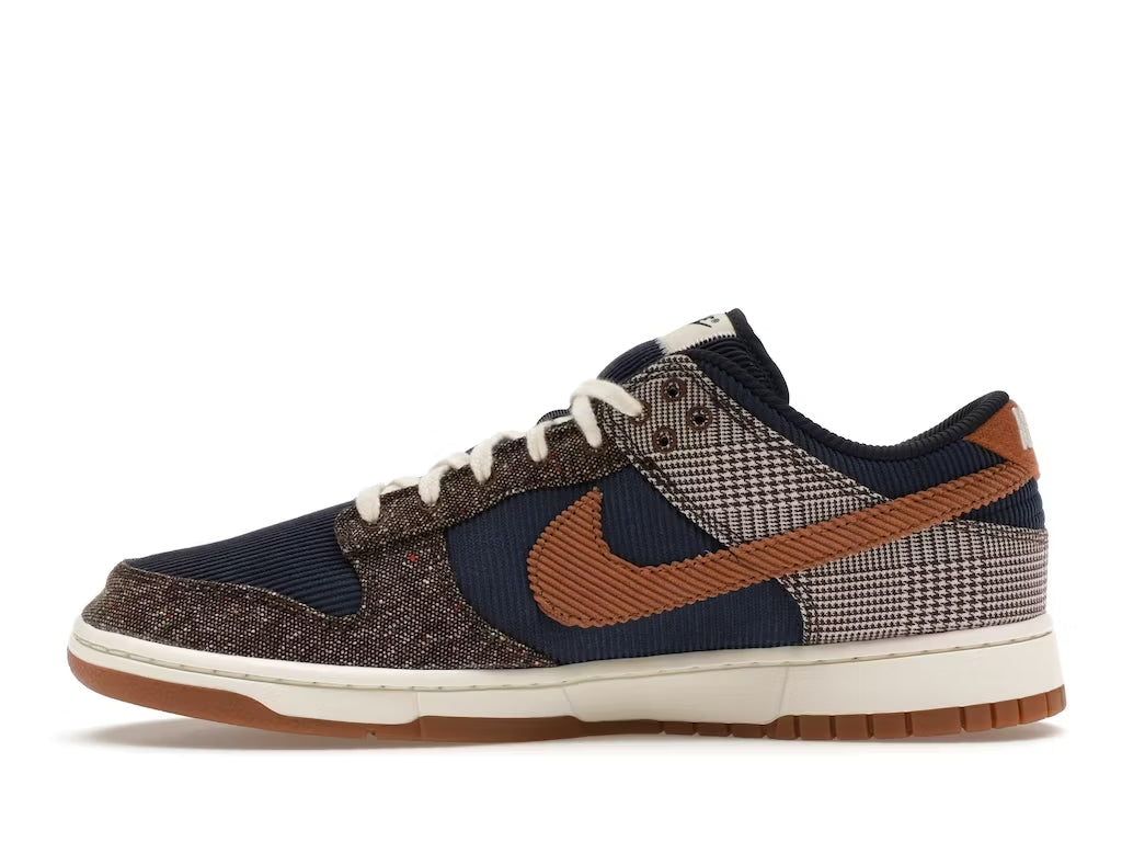 Nike Dunk Low Tweed Midnight Navy Corduroy