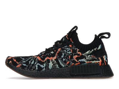 adidas NMD R1 Primeknit Black Multicolor