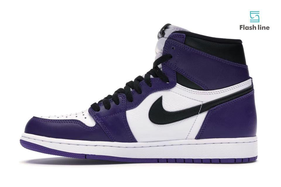 Jordan 1 Retro HighCourt Purple White - Flash Line Store