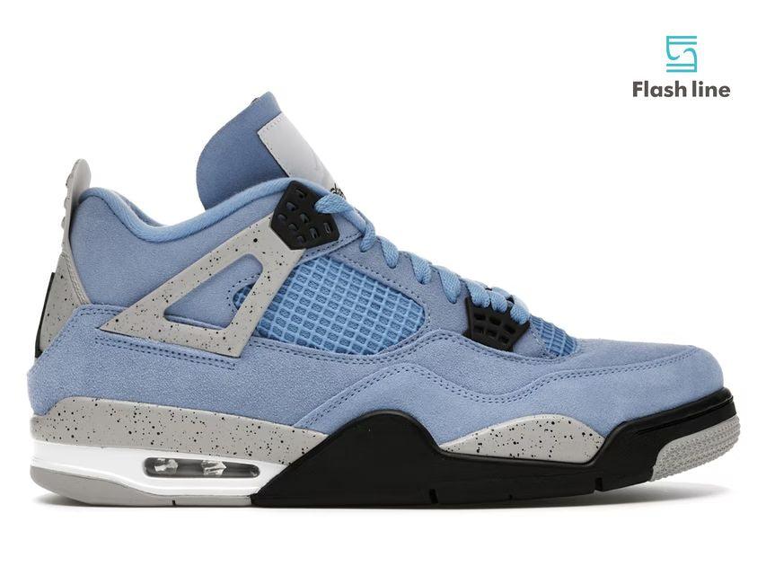 Jordan 4 Retro University Blue - Flash Line Store