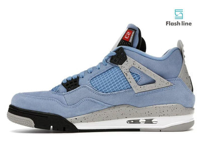 Jordan 4 Retro University Blue - Flash Line Store