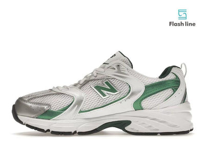 New Balance 530 White Nightwatch Green - Flash Line Store