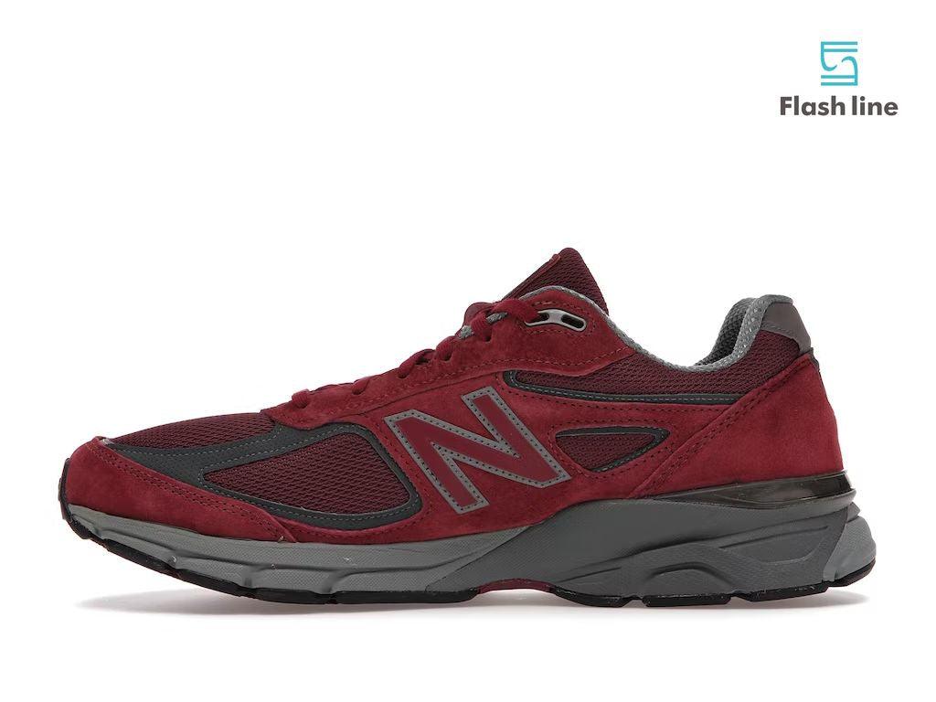 New Balance 990v4 Burgundy - Flash Line Store